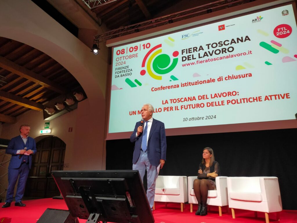 Giani alla Fiera toscana del lavoro: “Oggi il tema centrale è quello della qualità”