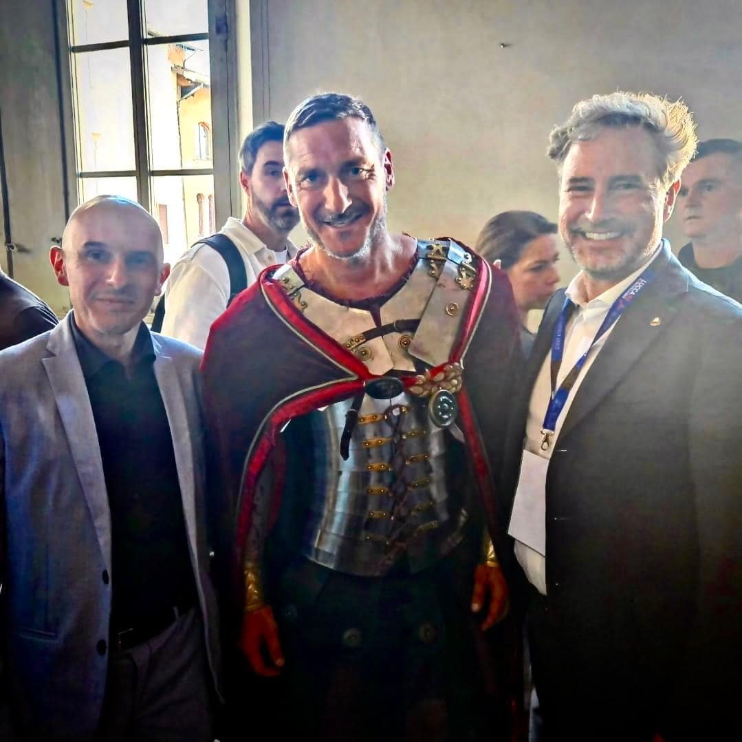 Lucca Comics & Games: Francesco Totti “gladiatore” per un giorno