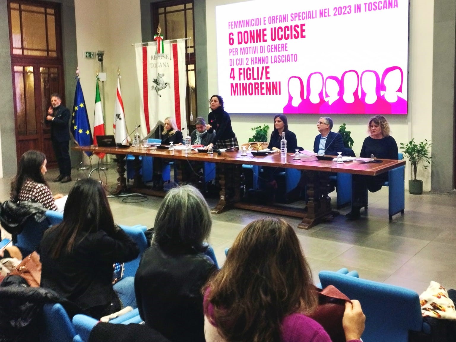 Rapporto sulla violenza di genere: 140 femminicidi in Toscana dal 2006 al 2023