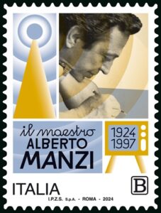 Poste: francobollo di Alberto Manzi per i 100 anni dalla nascita. “Non è mai troppo tardi”