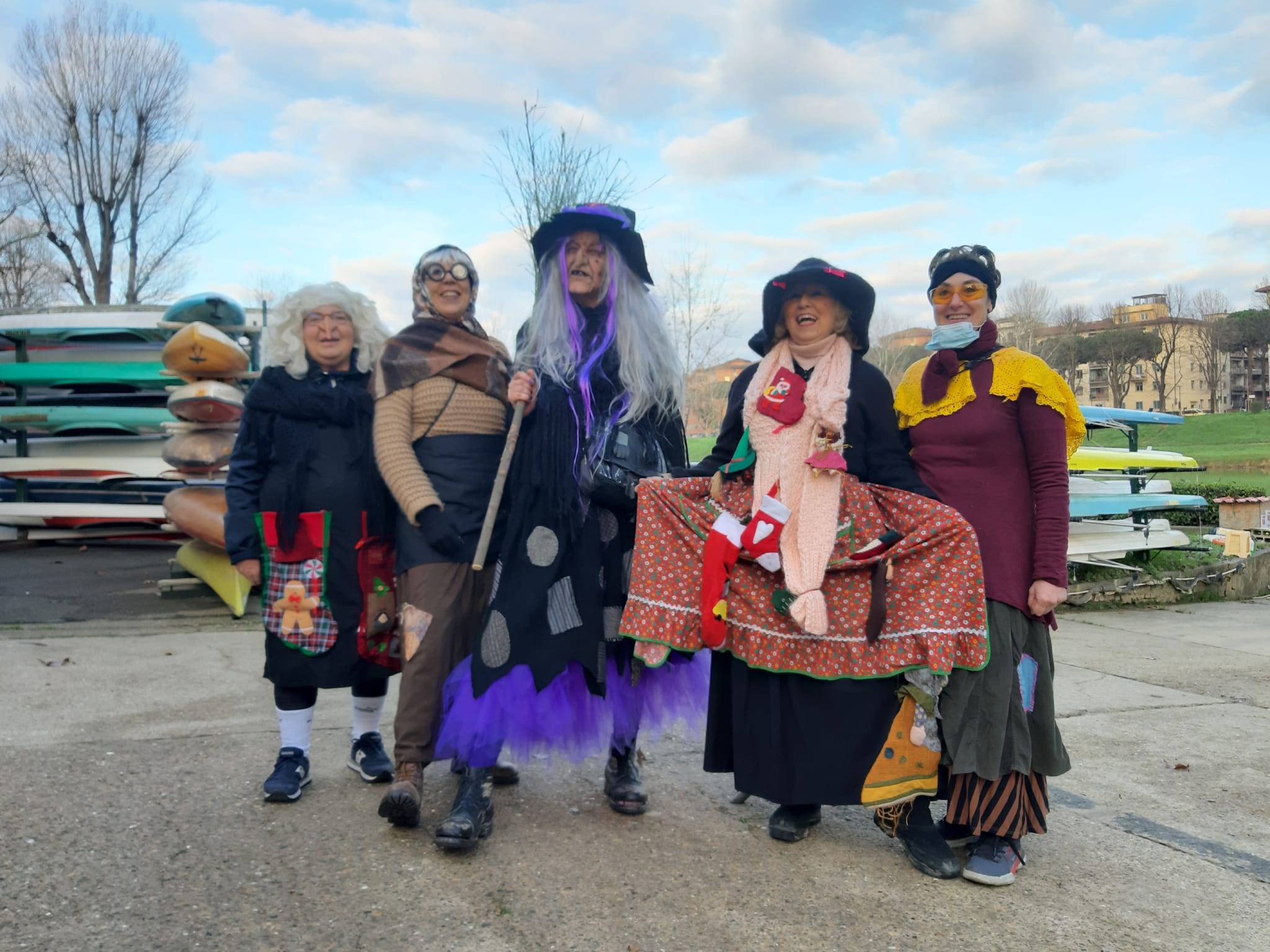 Befana 2025 per le famiglie alla Canottieri Comunali Firenze: calze a tutti i bambini