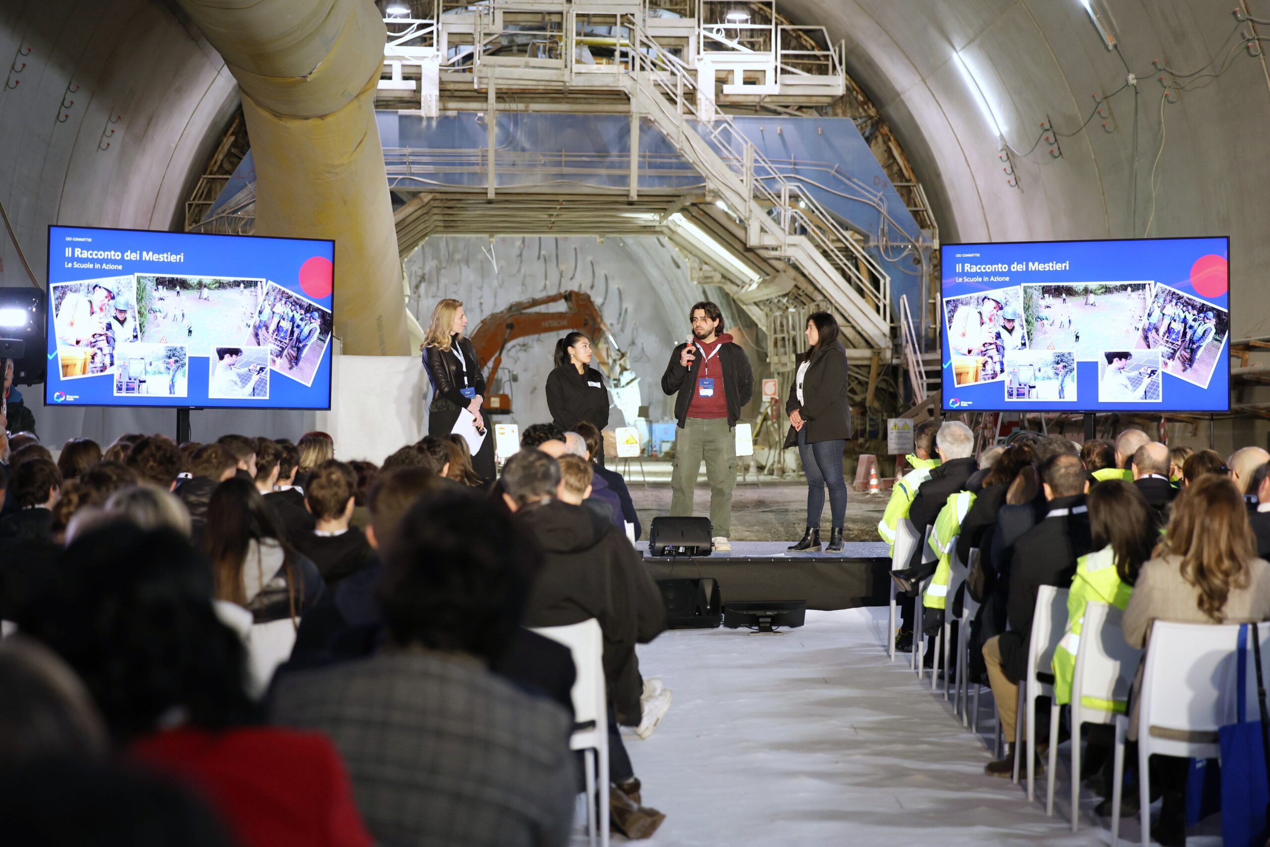 Autostrade per l’Italia: meeting nel cantiere della galleria San Donato con le 50 aziende del “Distretto Italia”