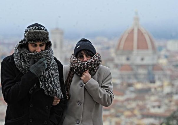 Maltempo in Toscana: brusco calo delle temperature. Codice giallo per ghiaccio sabato 4