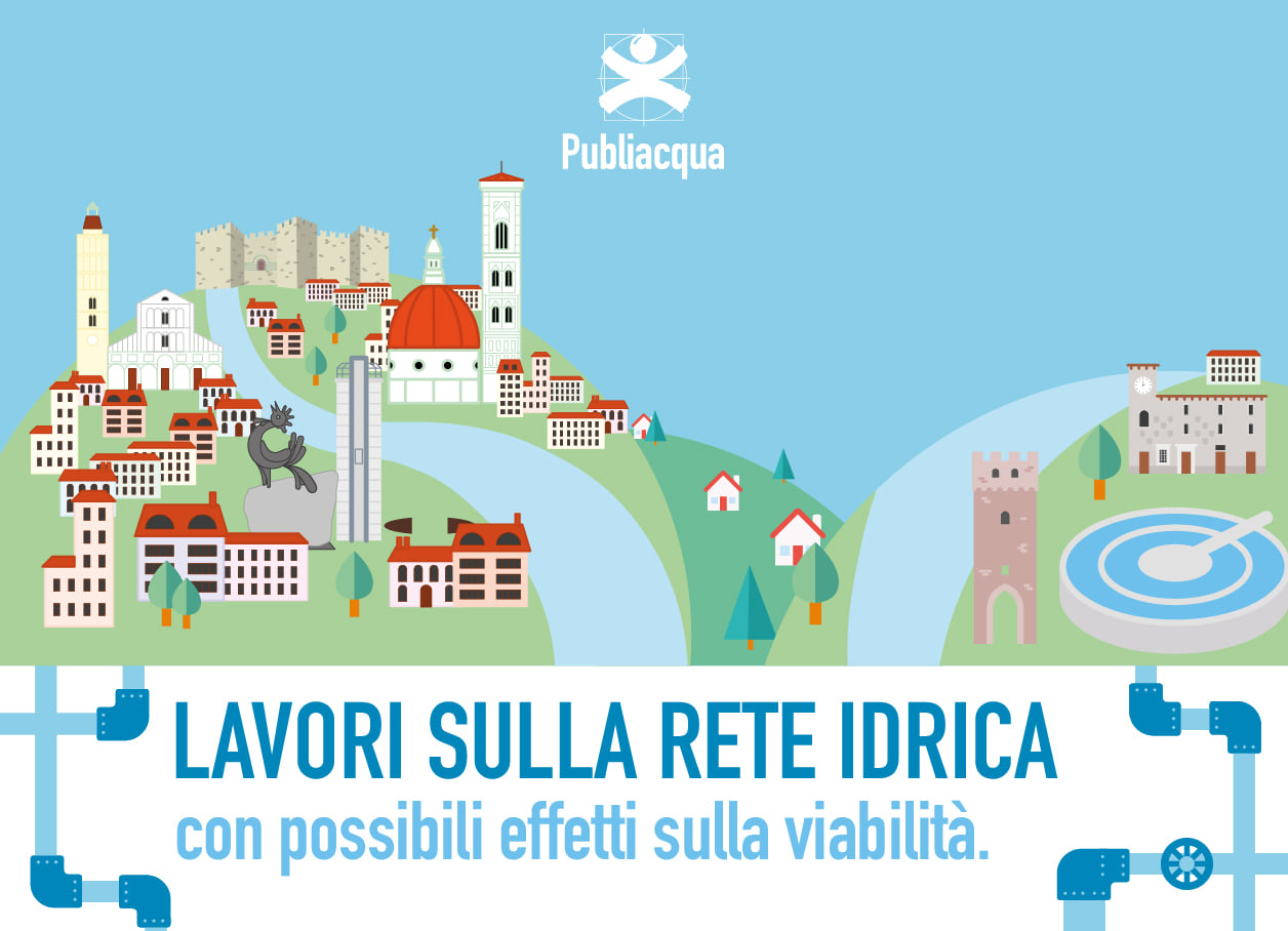 Firenze, lavori rete idrica: nuovo cantiere su via Bolognese. Come cambia la viabilità