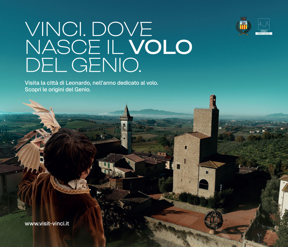 A Vinci è l’Anno del Volo. Presentati gli oltre cento eventi del 2025