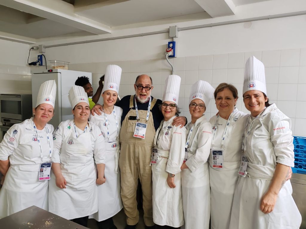 Da Chiusi a Sanremo. La schef del Pesce D’Oro in cucina al festival