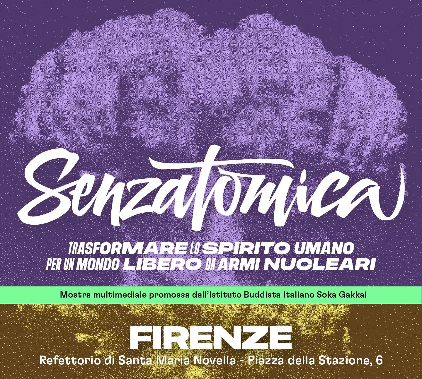 «Senzatomica»: a Firenze una mostra sul disarmo contro la minaccia delle armi nucleari